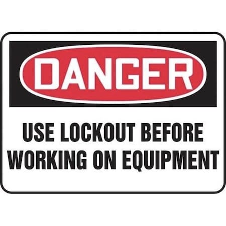 Accuform OSHA DANGER SAFETY SIGN LOCKOUTTAG MLKT017VS MLKT017VS
